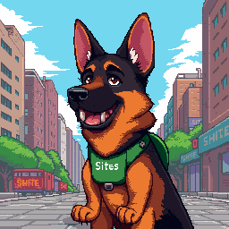 Max the German Shepherd