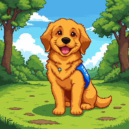 Buddy the Golden Retriever